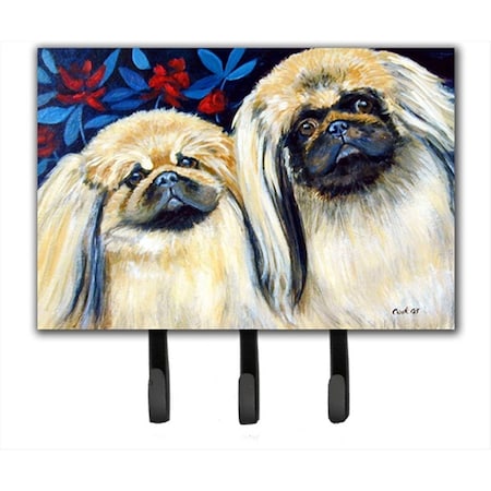 Carolines Treasures What A Pair of Pekingese Leash Holder or Key Hook 7193TH68
